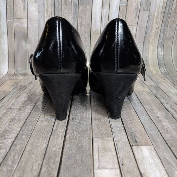 Jaclyn Smith Heel Size 5 Black Kitten - Picture 4 of 8